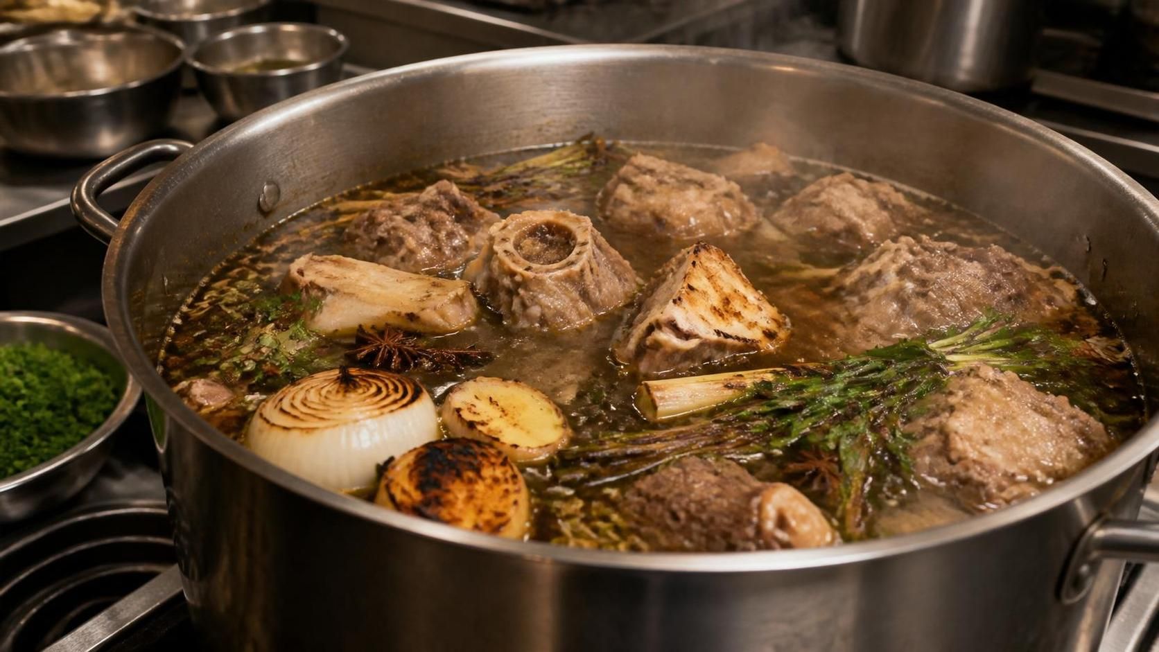 découvrez comment préparer un bouillon de pho parfait en suivant notre guide détaillé, et comprenez pourquoi la cuisson prend 6 heures pour révéler toutes les saveurs authentiques.