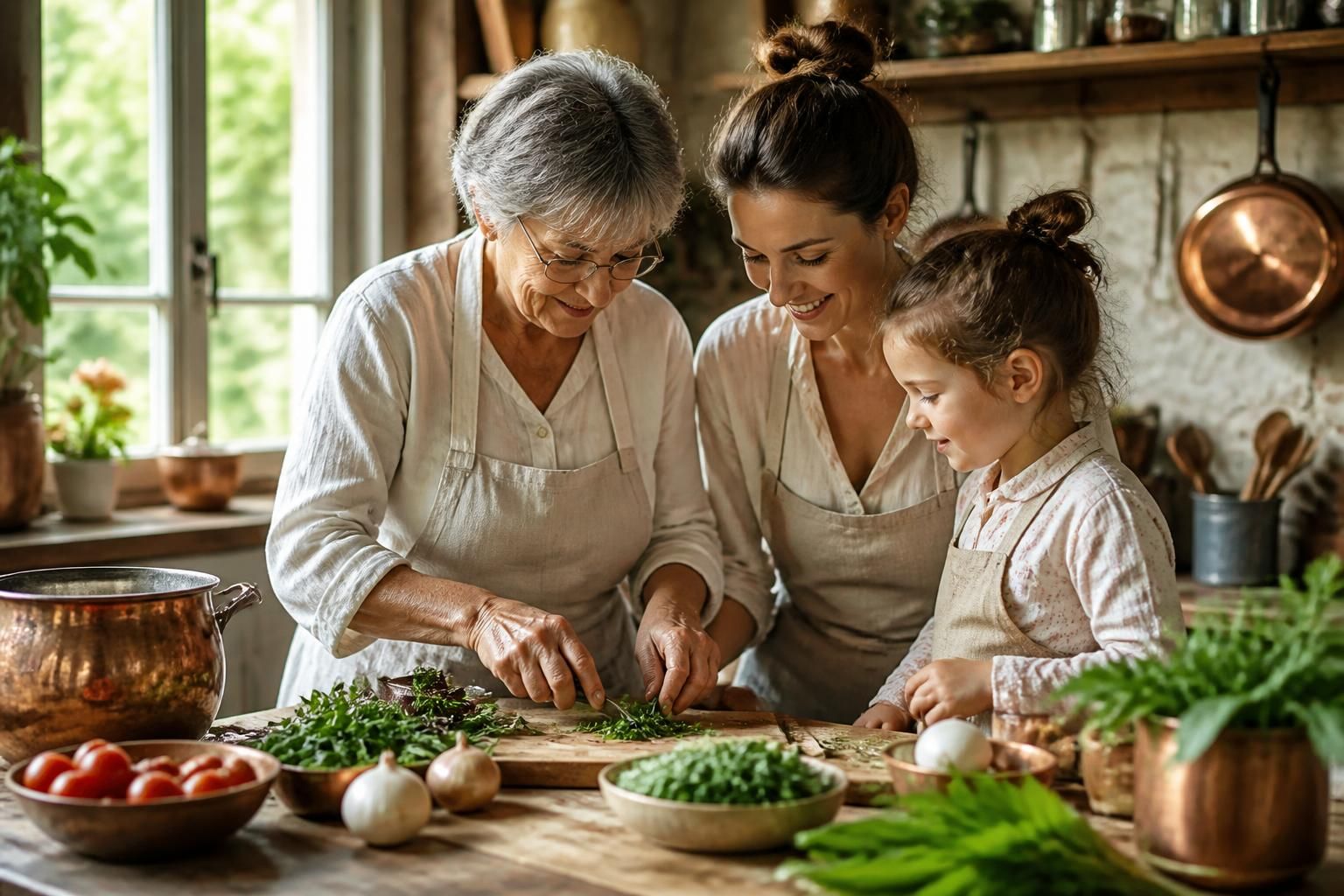 découvrez comment j'ai transmis les recettes authentiques de ma mère à ma fille, en préservant leur saveur et leur tradition à travers les générations.