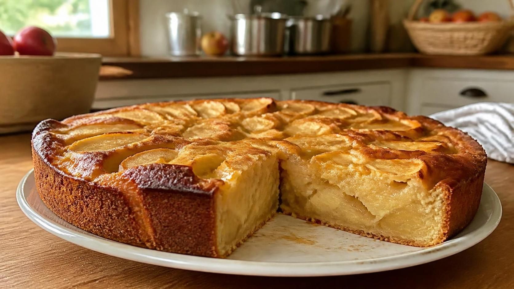 découvrez la recette secrète du gâteau flan aux pommes de ma grand-mère, un dessert traditionnel alliant douceur et saveurs authentiques pour régaler toute la famille.