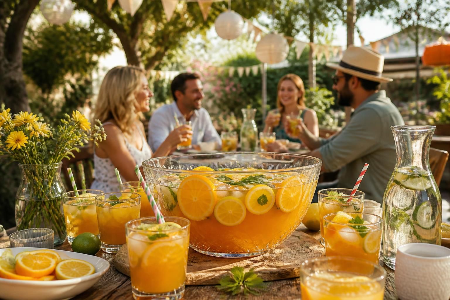 découvrez une recette simple et rapide de punch pour régaler facilement 30 convives lors de vos fêtes et rassemblements.