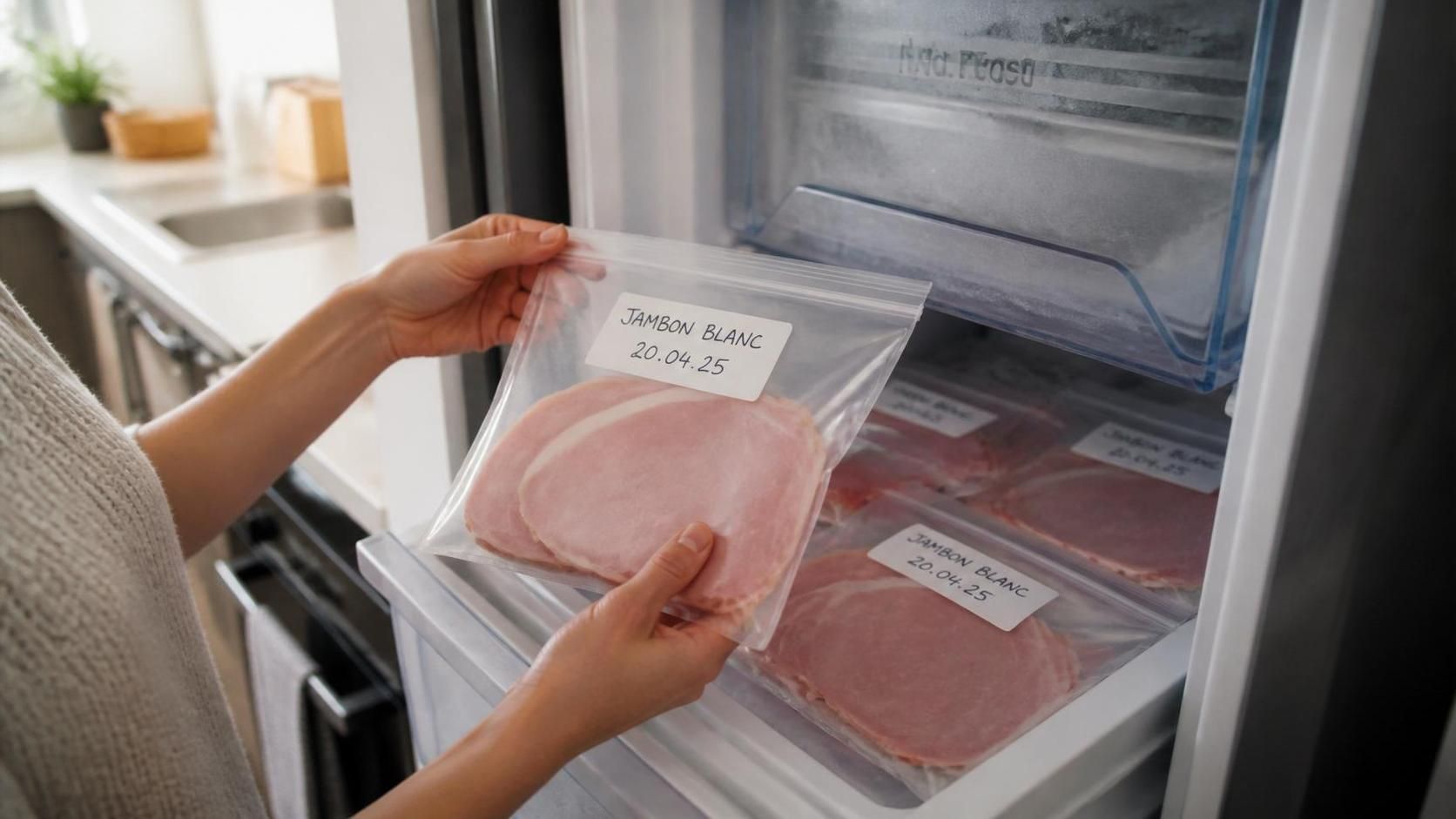 découvrez tout sur le jambon blanc congelé : conseils de conservation, astuces pratiques et recettes savoureuses pour en profiter pleinement.