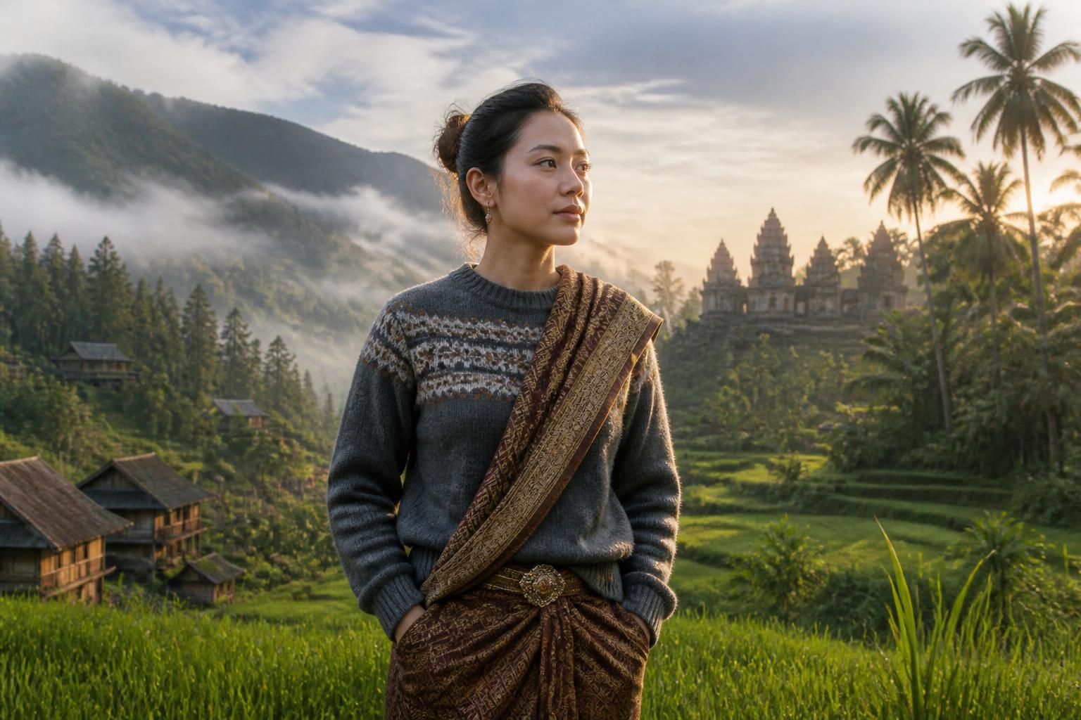 découvrez le récit quotidien d'une vie entre les paysages sereins des vosges et la richesse culturelle du cambodge, mêlant traditions et modernité.