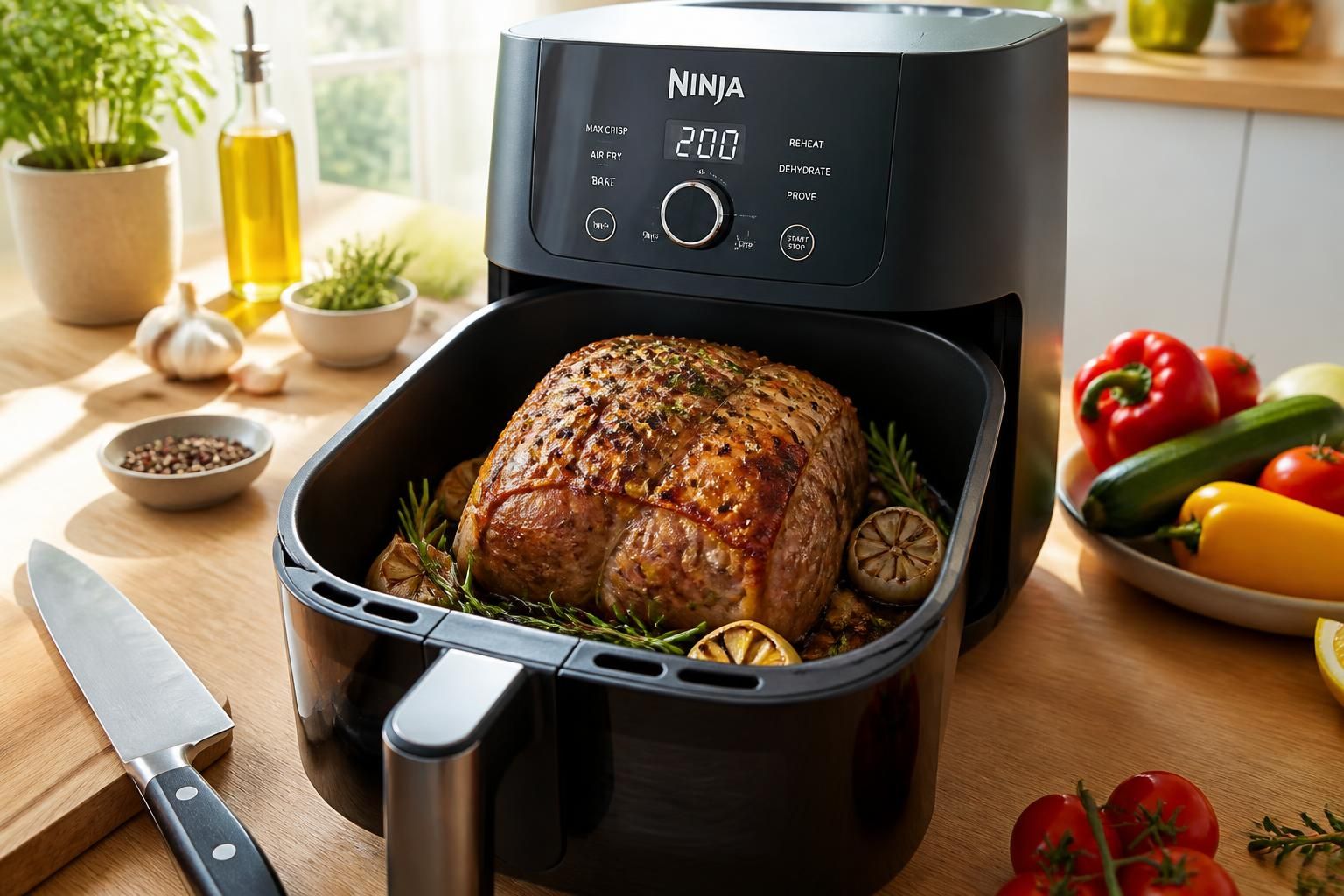 découvrez nos astuces pour réussir un rôti de porc parfait avec un air fryer ninja, pour une cuisson rapide, savoureuse et toujours réussie.
