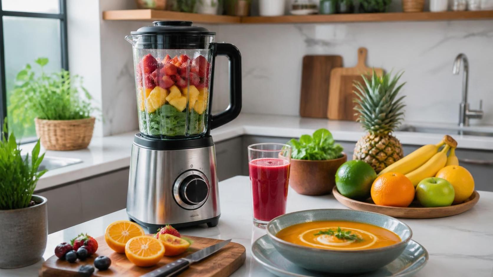 découvrez nos recettes rapides et savoureuses à réaliser au blender, parfaites pour gagner du temps en cuisine tout en vous régalant.