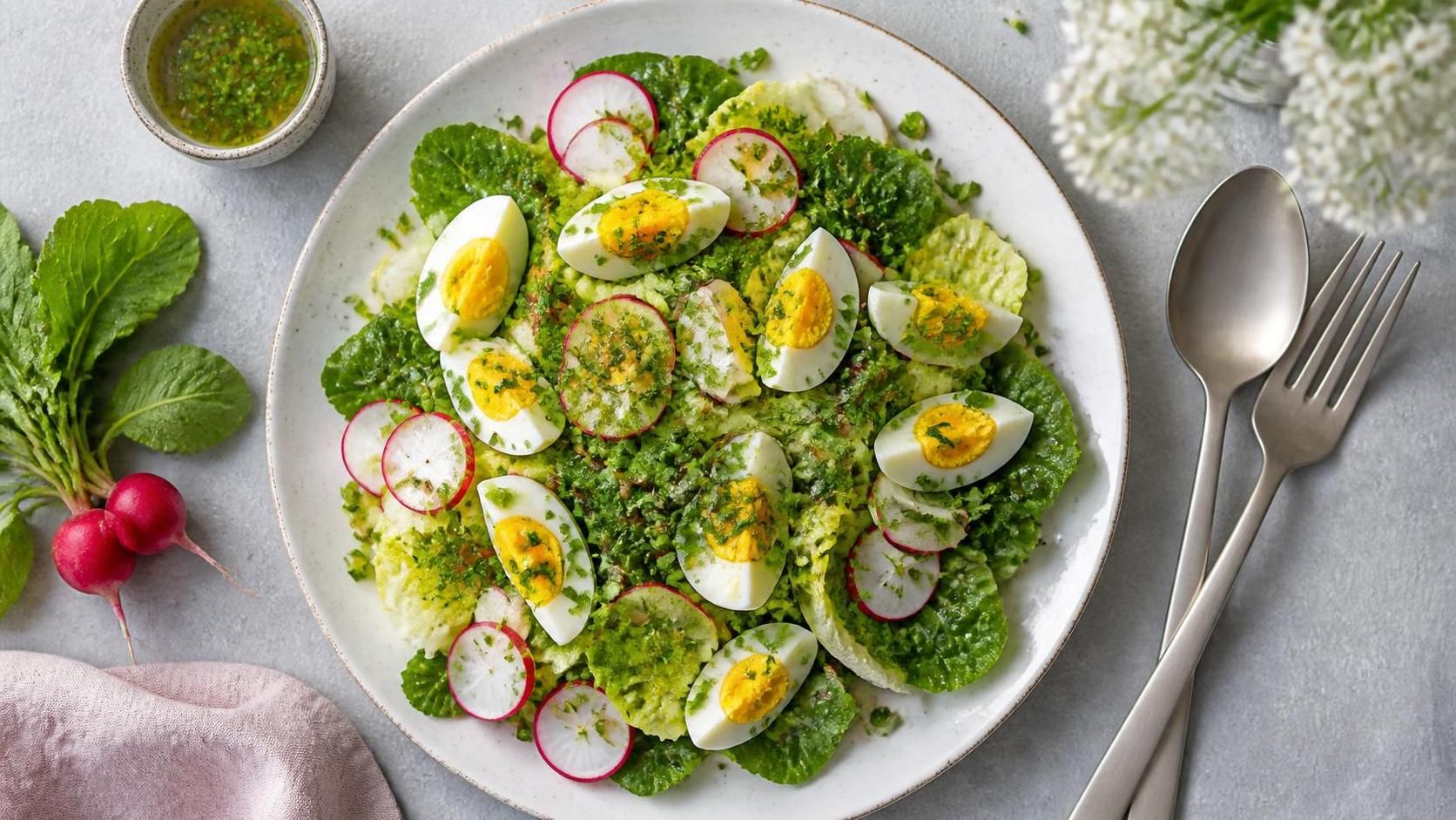 découvrez notre recette originale de la salade pascale revisitée, parfaite pour savourer les délices frais et colorés du printemps.