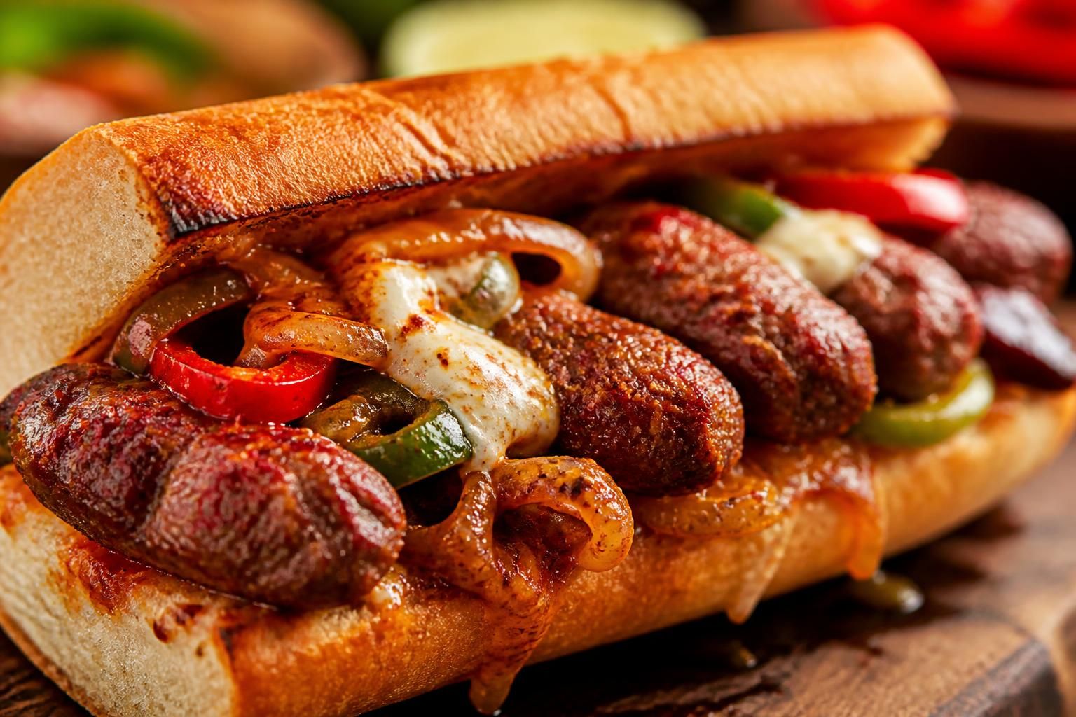 découvrez le sandwich merguez, une explosion de saveurs épicées à chaque bouchée qui ravira vos papilles avec son goût authentique et généreux.