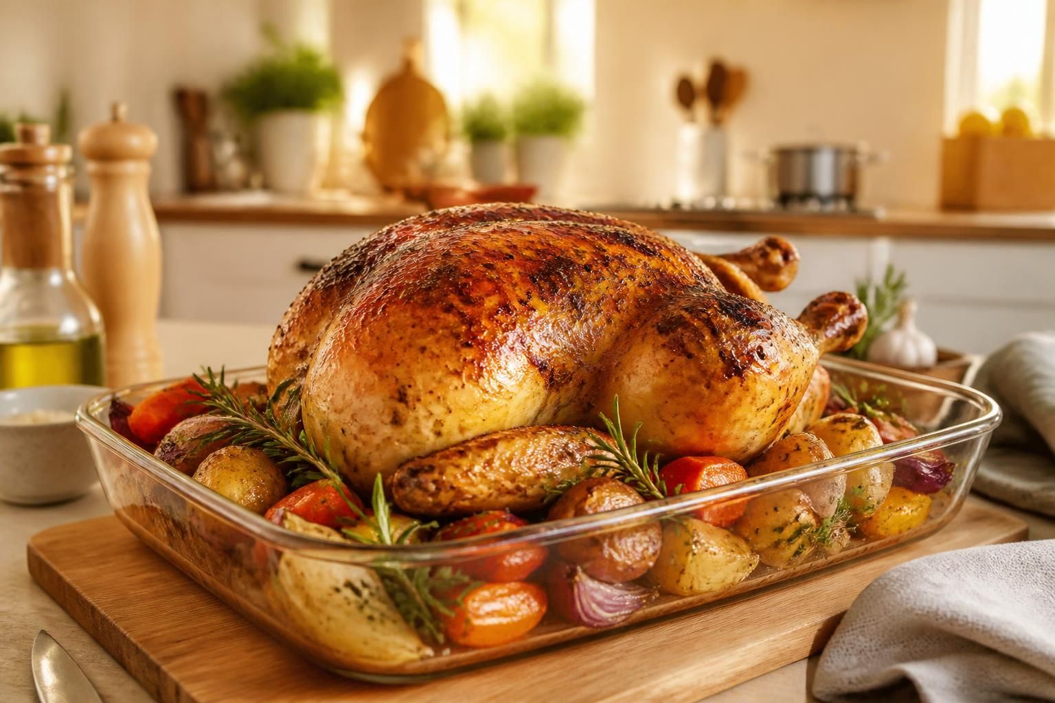 découvrez les astuces essentielles pour réussir la cuisson parfaite d'un poulet de 2 kg au four, tendre et savoureux à chaque fois.