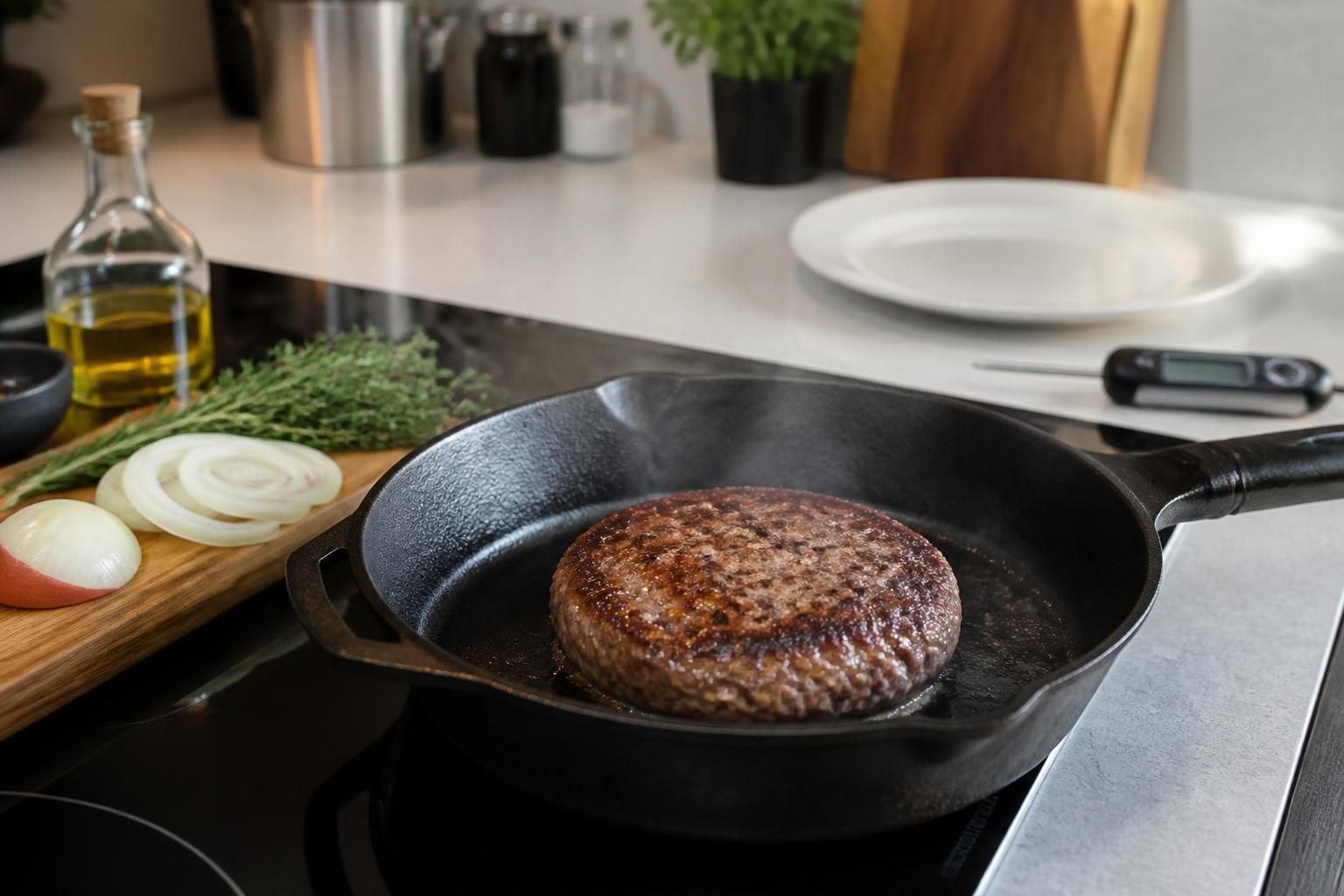 découvrez nos astuces et conseils pour maîtriser la cuisson parfaite du steak haché et régaler vos papilles à chaque repas.