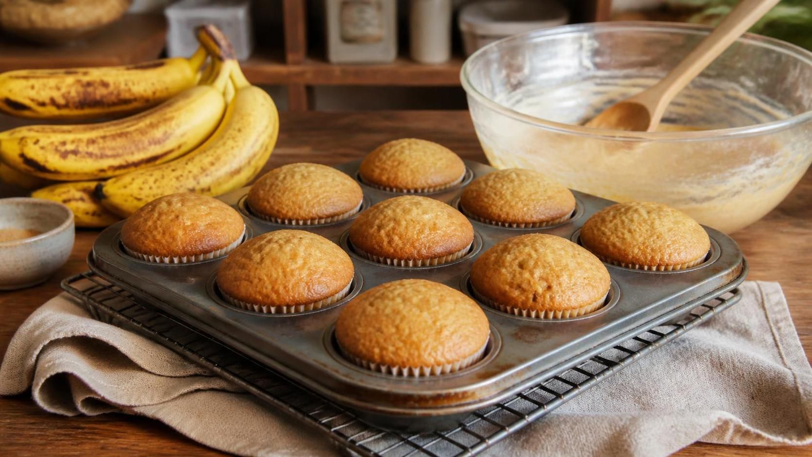 découvrez la recette incontournable des muffins moelleux à la banane, faciles à réaliser et délicieux à déguster à tout moment de la journée.