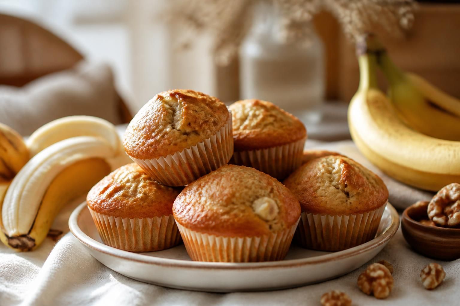 découvrez la recette incontournable des délicieux muffins moelleux à la banane, parfaits pour un goûter gourmand et facile à préparer.