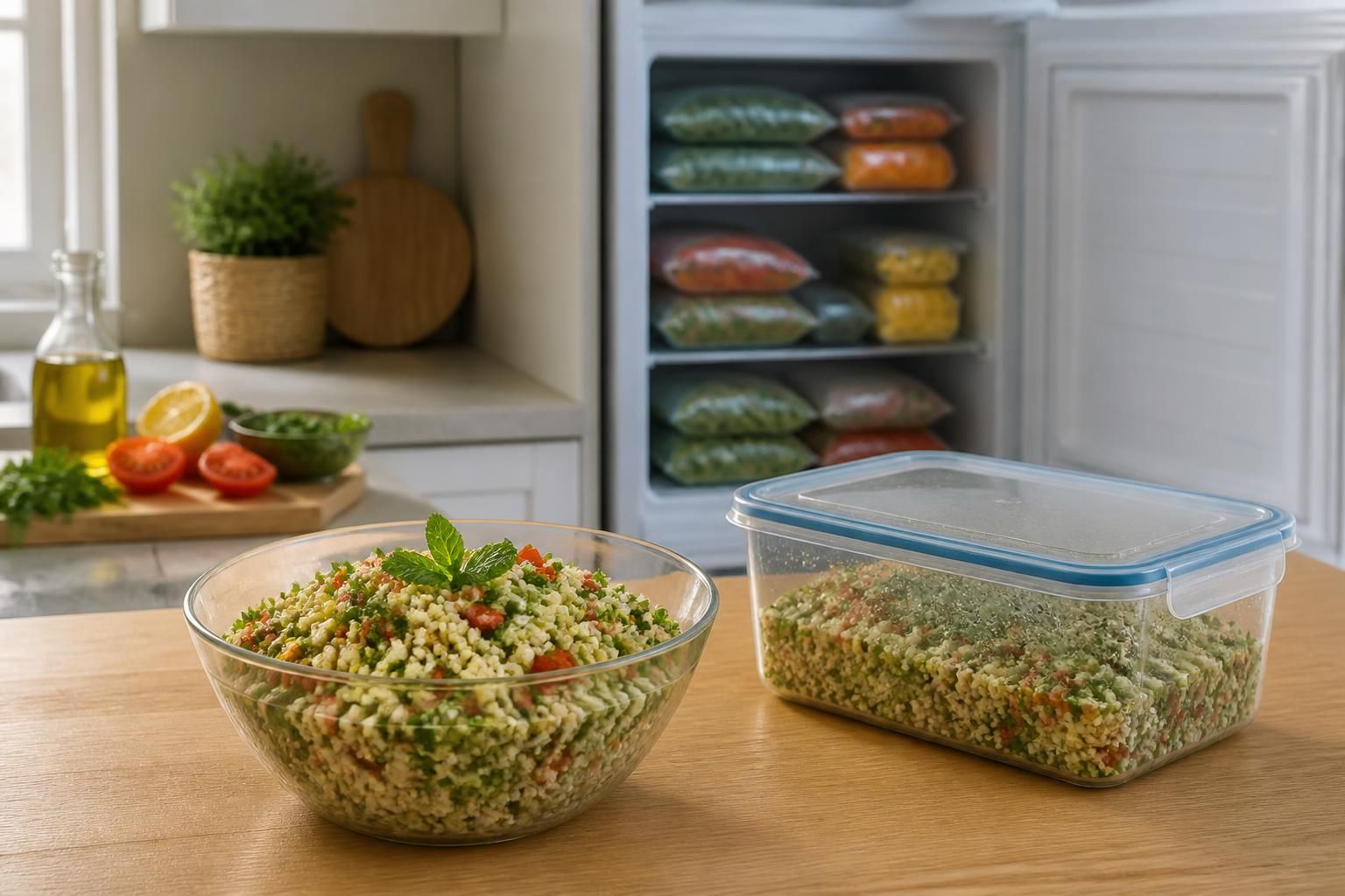 découvrez si congeler du taboulé est une bonne idée pour préserver sa fraîcheur et ses saveurs. conseils pratiques pour réussir la congélation du taboulé sans compromis.