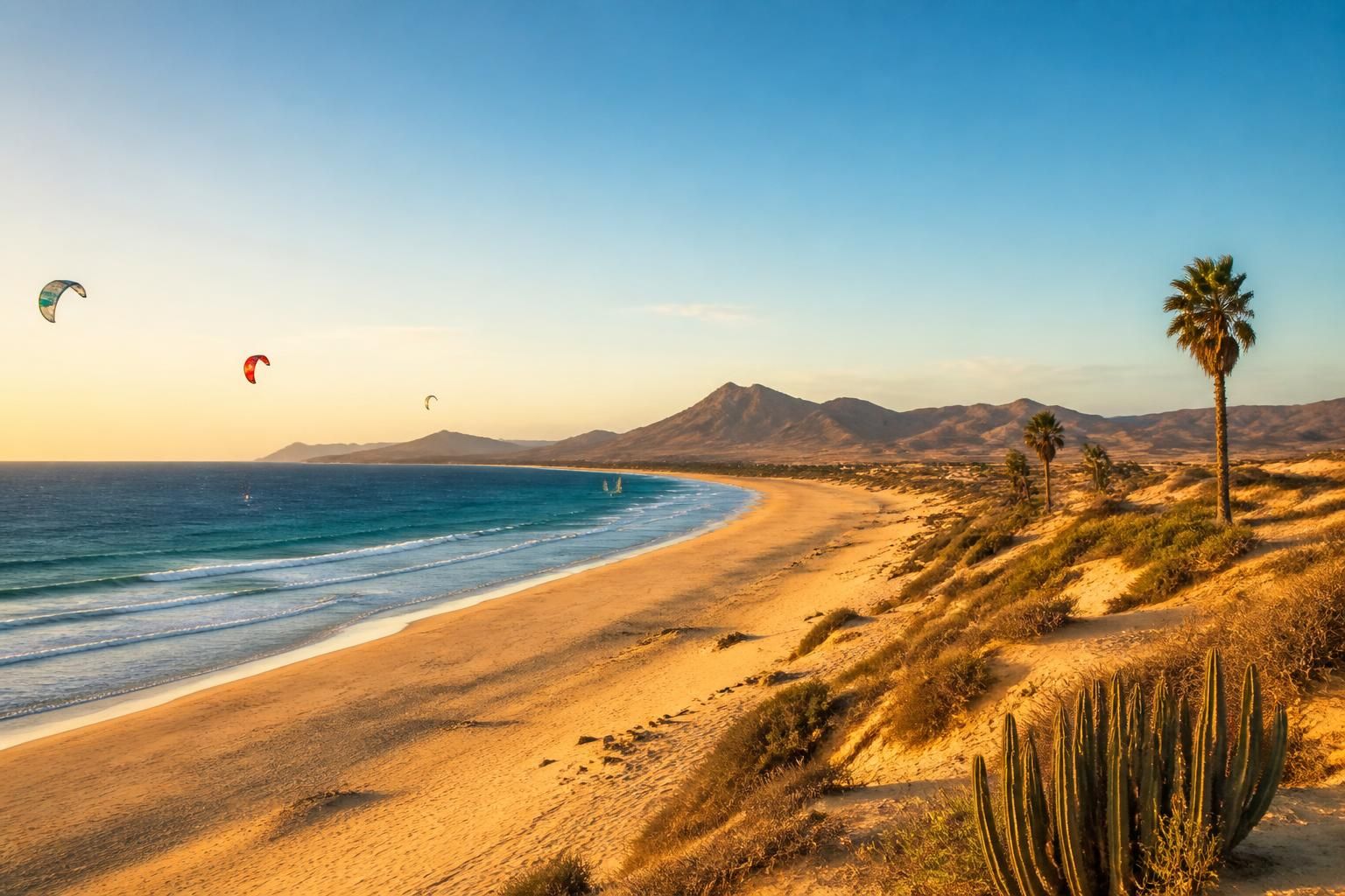 découvrez fuerteventura, l’île du vent et des plages dorées, un paradis naturel idéal pour les amateurs de sports nautiques et de détente au soleil.