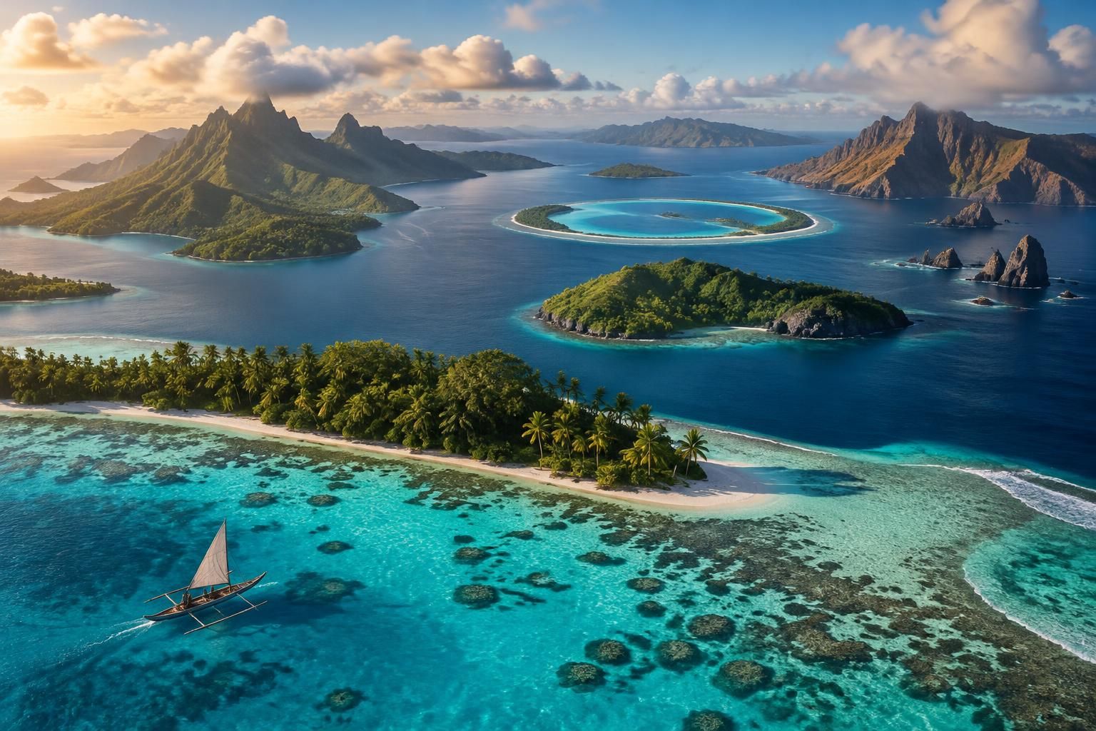 partez à la découverte des cinq archipels emblématiques de la polynésie française : paysages paradisiaques, cultures fascinantes et expériences inoubliables.