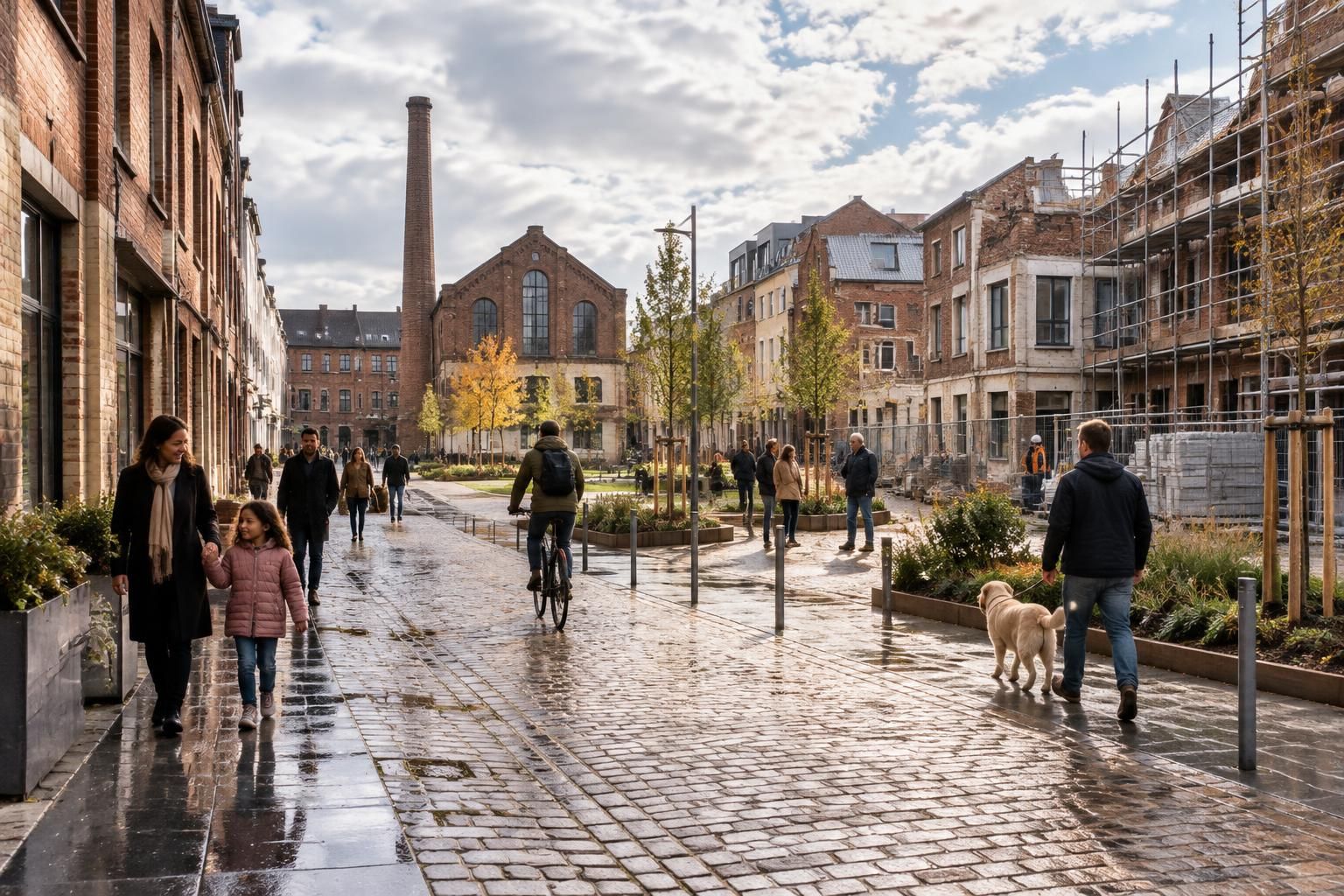à roubaix, un quartier se transforme et se réinvente. entre défis quotidiens et nouveaux espoirs, découvrez les enjeux de cette métamorphose.